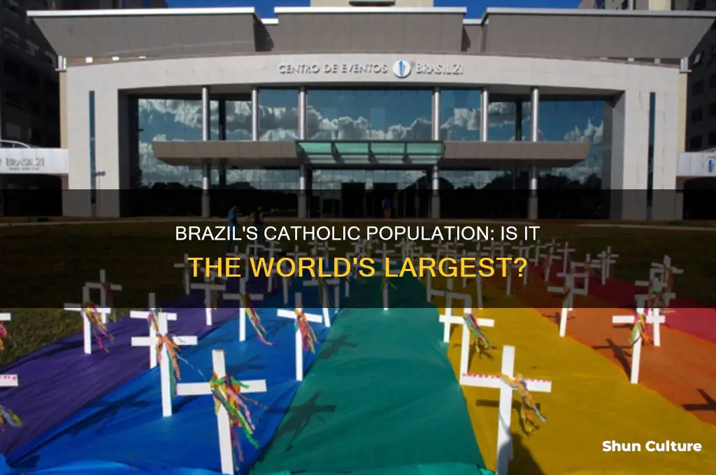 do brazil have the most chatolic people