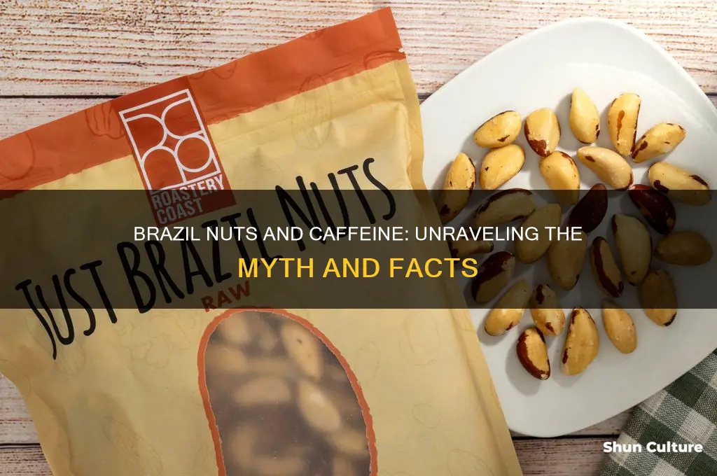 do brazil nuts contain caffeine