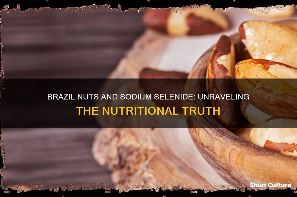 do brazil nuts have sodium selenide