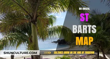 Exploring Brazil and St. Barts: A Comparative Map Guide
