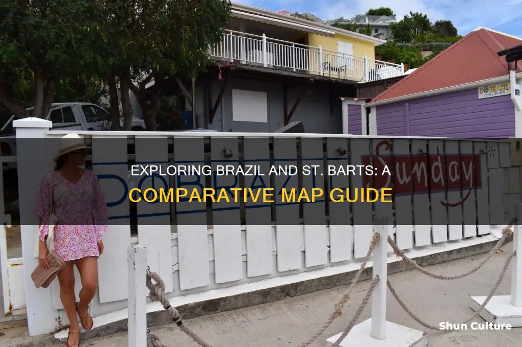 do brazil st barts map