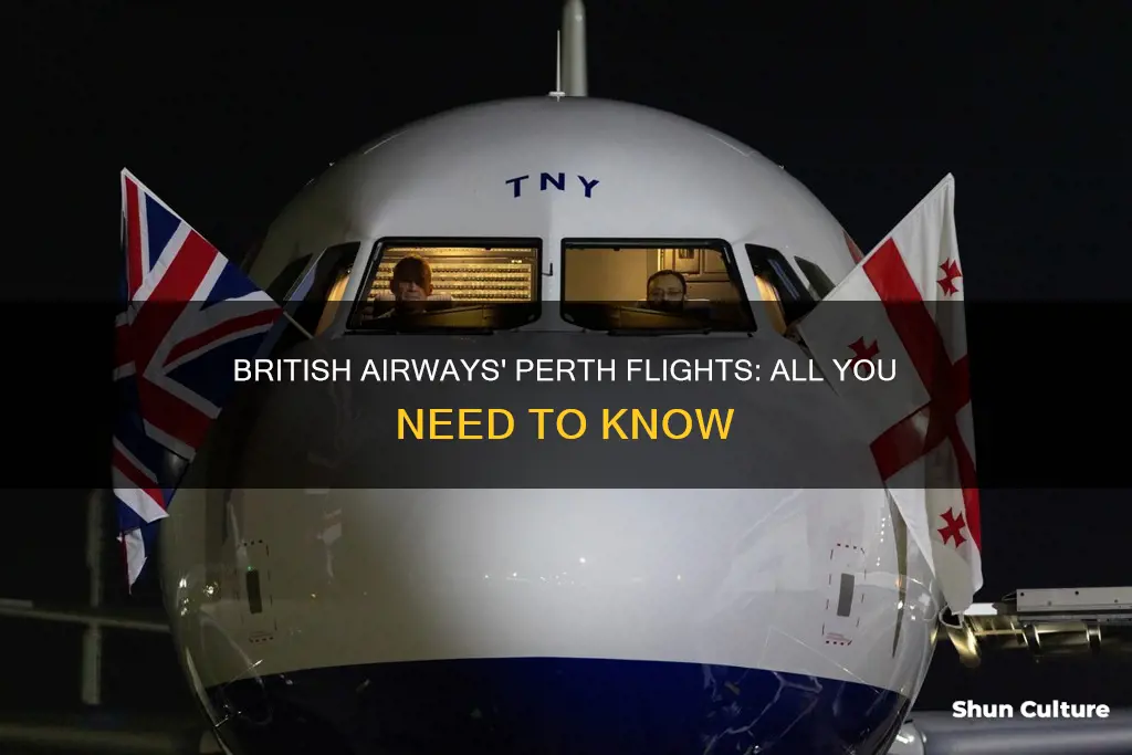 do british airways fly to perth australia