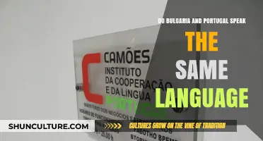 Exploring Linguistic Diversity: Do Bulgaria and Portugal Share a Language?