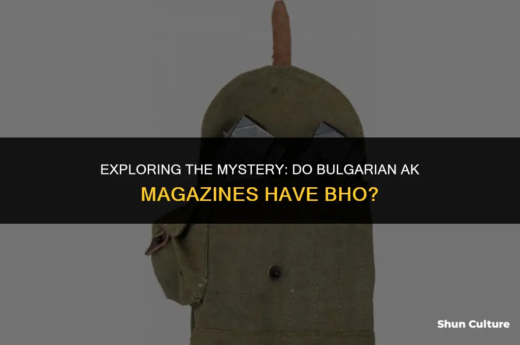 do bulgarian ak magazines have bho