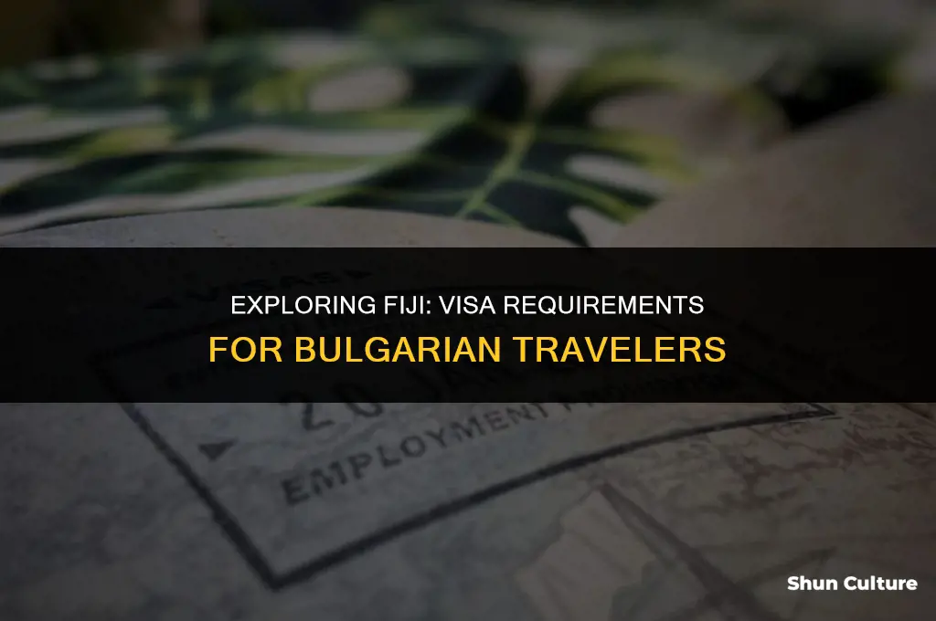 do bulgarian citizens need a visa to travel to fiji