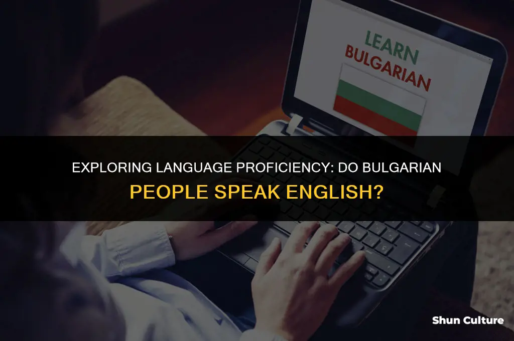 do bulgarian people speak english