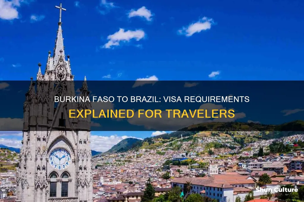 do burkina faso citizens need visa for brazil