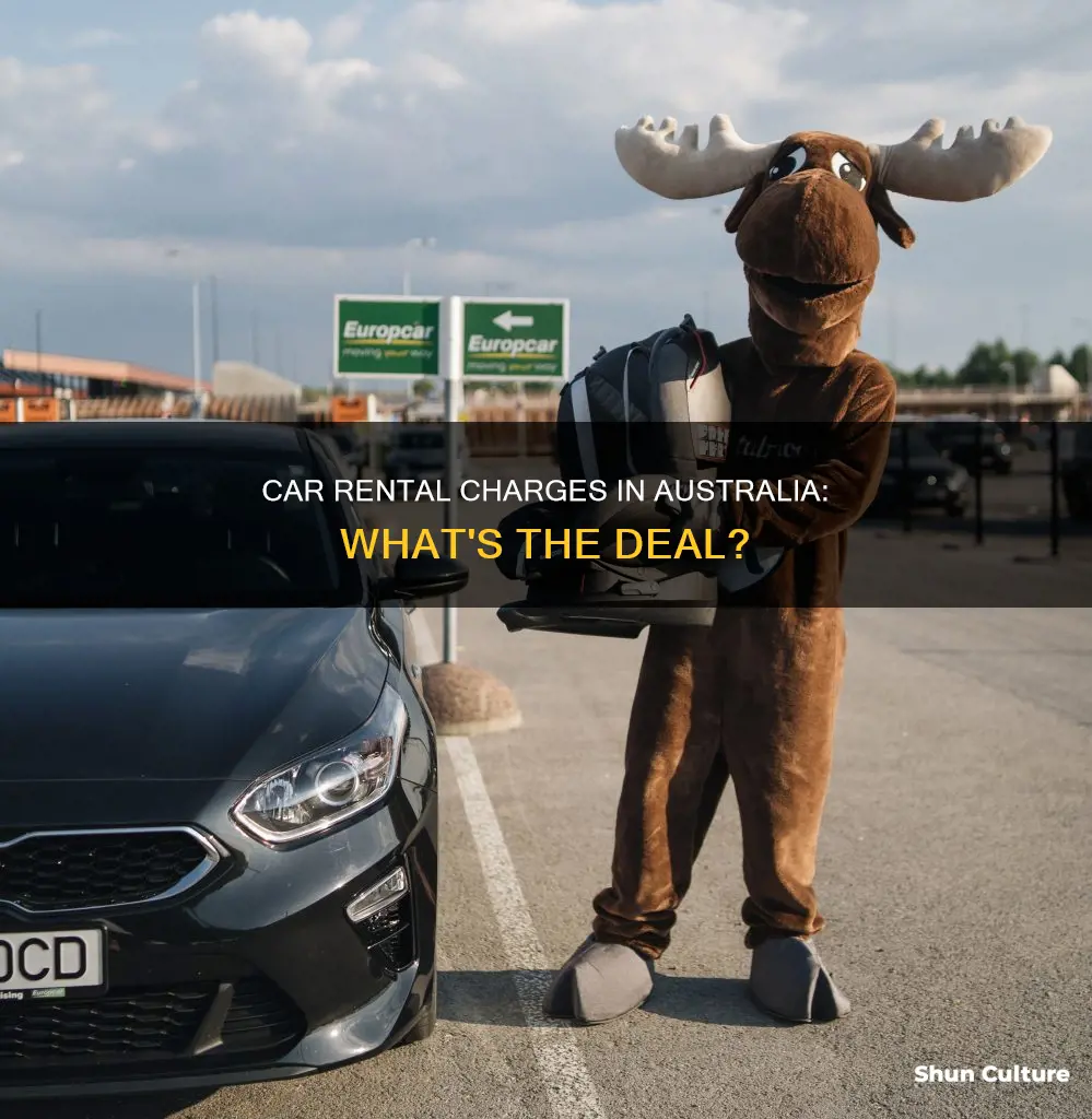 do car rentals in australia charge per km