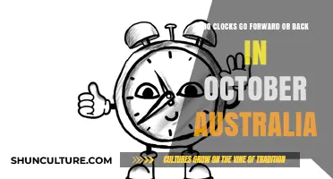 October Time Change in Australia: Forward or Back?