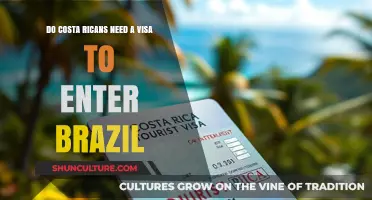 Costa Ricans Traveling to Brazil: Visa Requirements Explained