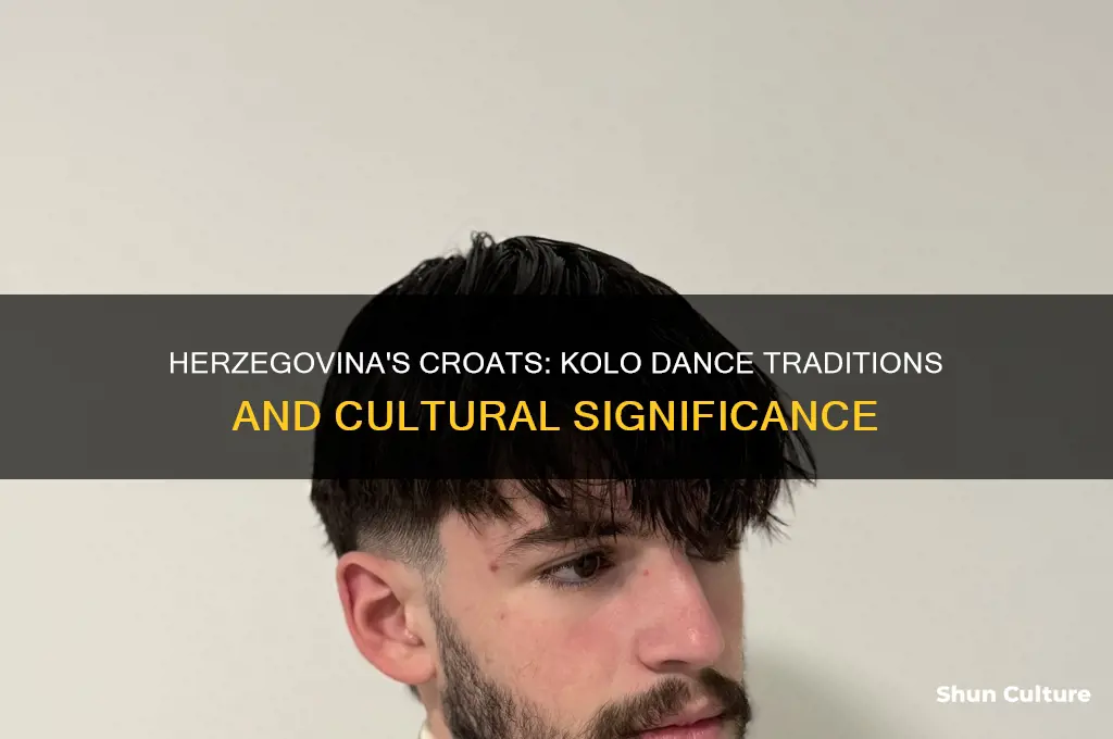 do croats in herzegovina do kolo dance