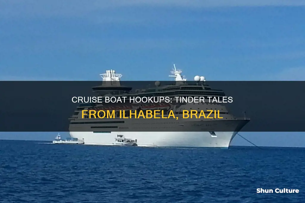 do cruise boats tinder at ilhabela brazil