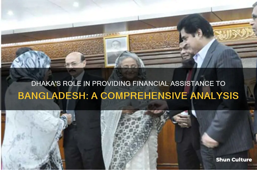 do dhaka provide financial assistance to bangladesh