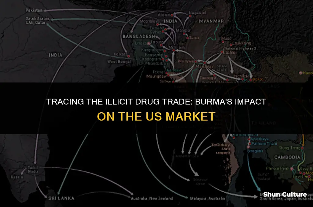 do drugs from burma come into the us