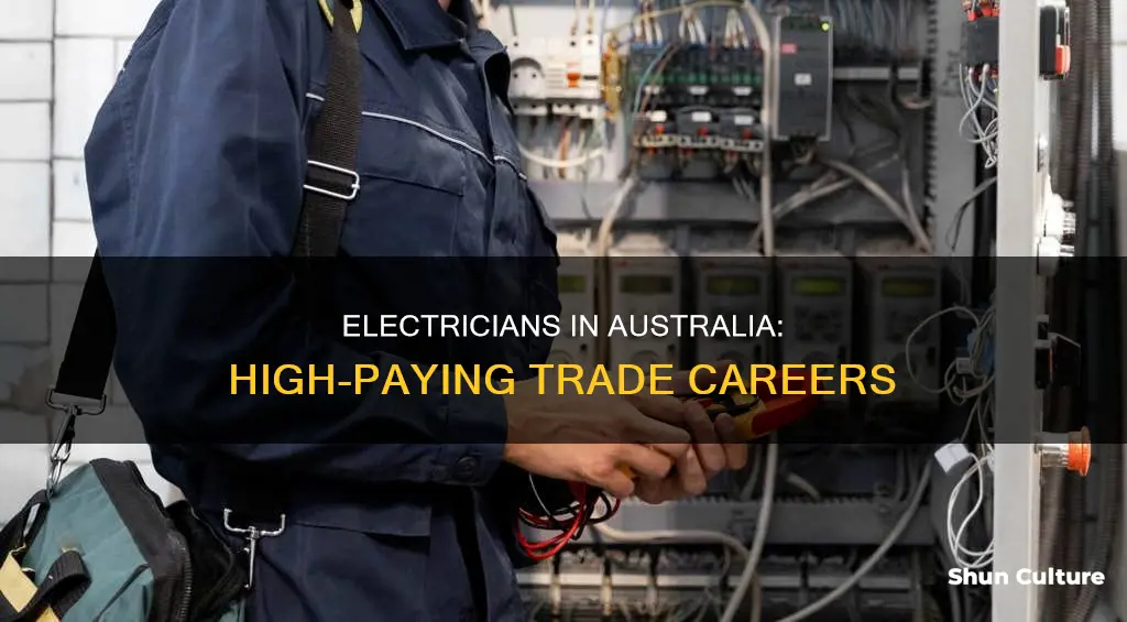 do electricians make good money in australia