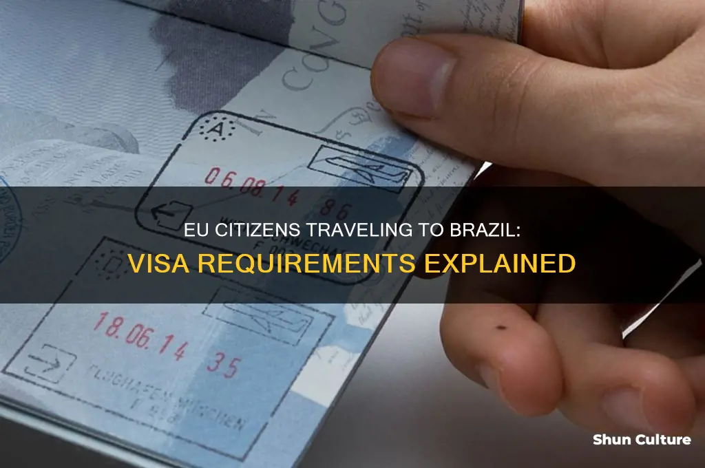do eu citizens need visa for brazil