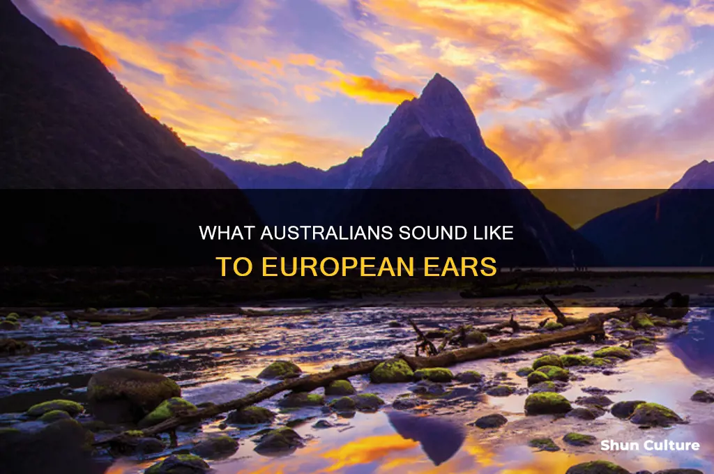 do europeans like the australian accent