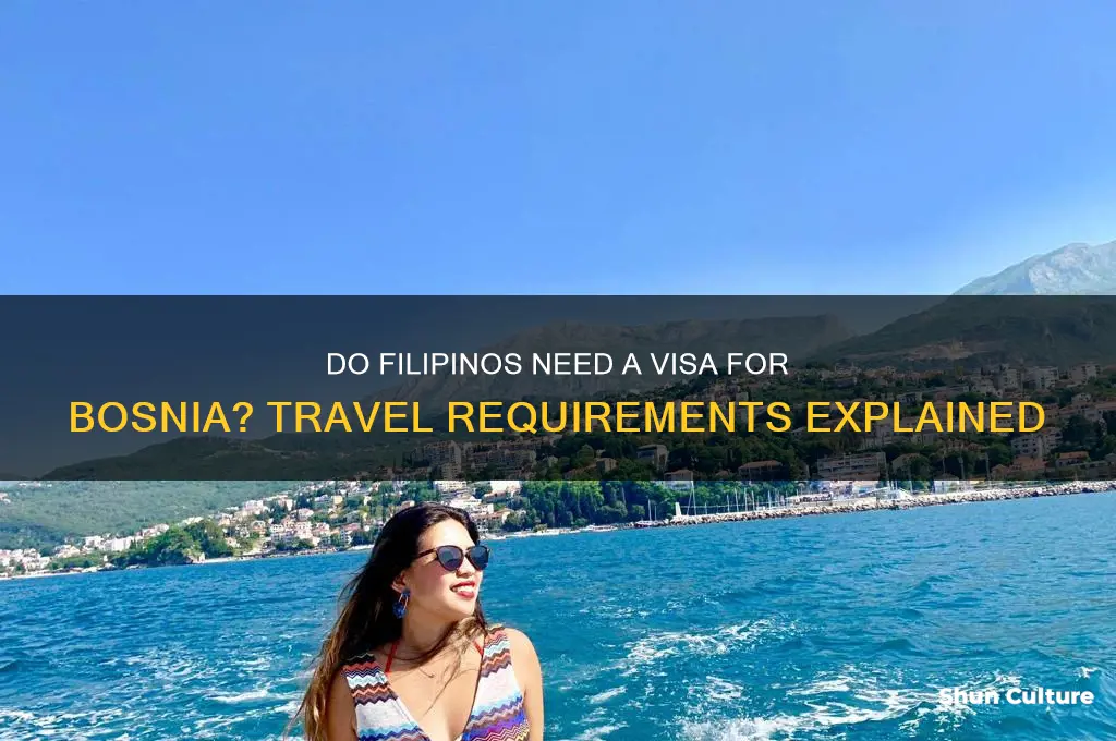 do filipinos need visa for bosnia