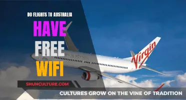In-Flight Entertainment: Free WiFi on Australia-Bound Flights