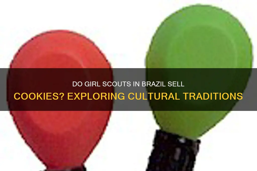 do girl scouts in brazil sell cookies