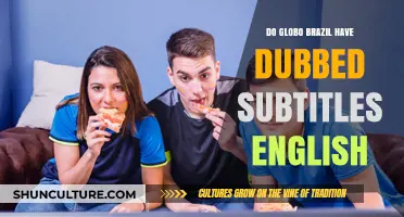 Do Globo Brazil Shows Offer English Dubbed Subtitles? Find Out!