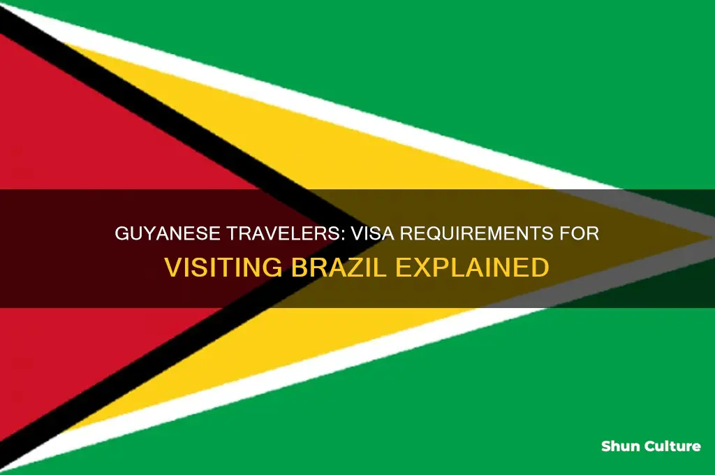 do guyanese need visa for brazil