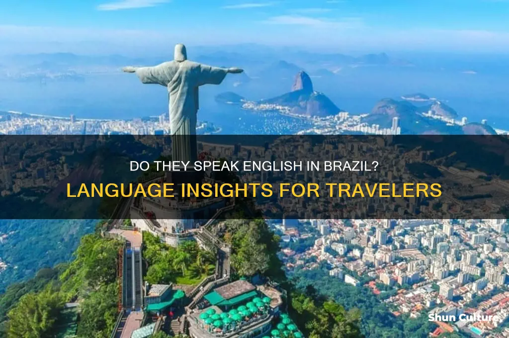 do hey speak english in brazil