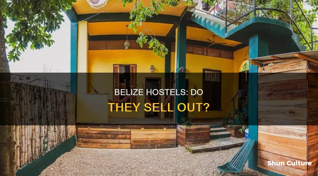 do hostels sell out in belize