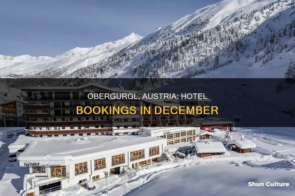 do hotels fill up in obergurgl austria for december