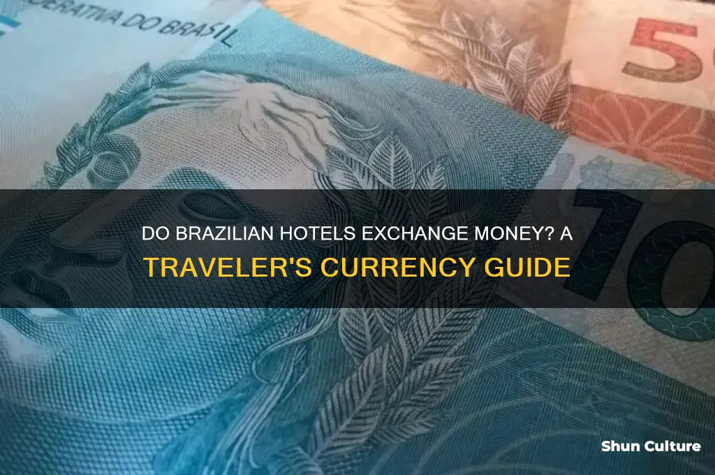 do hotels in brazil exchange money