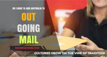 Outgoing Mail to Australia: Do You Need to Include the Country?