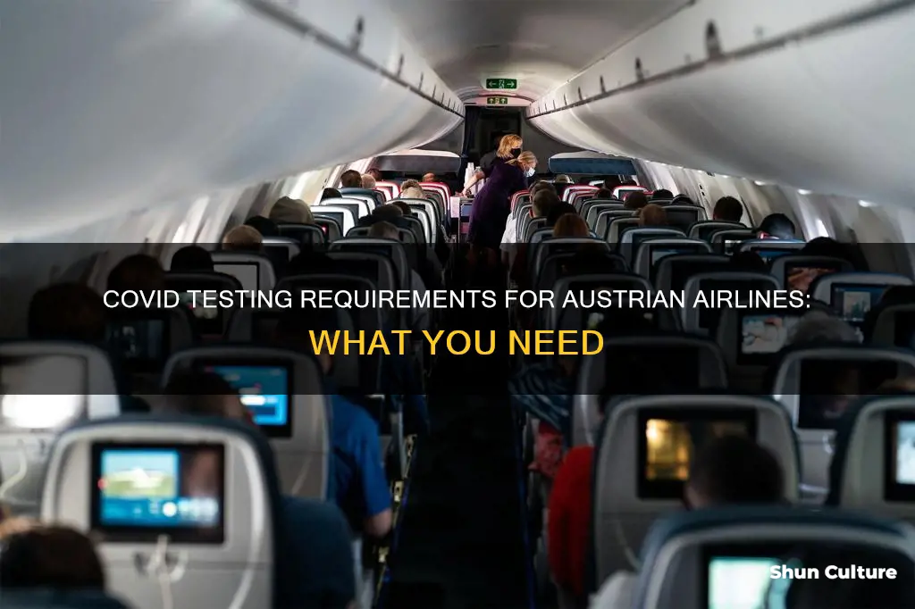 do I need a covid test to fly austrian airlines