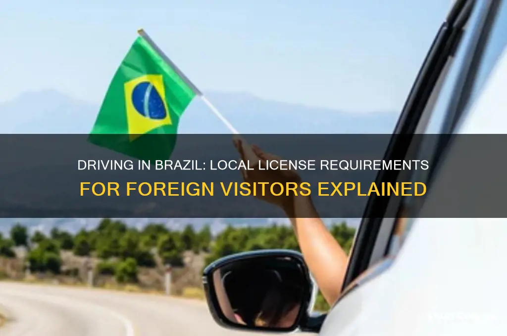 do I need a local license to drive in brazil
