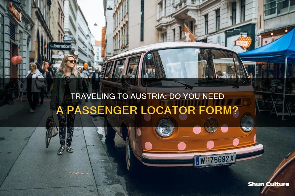 do I need a passenger locator form for austria