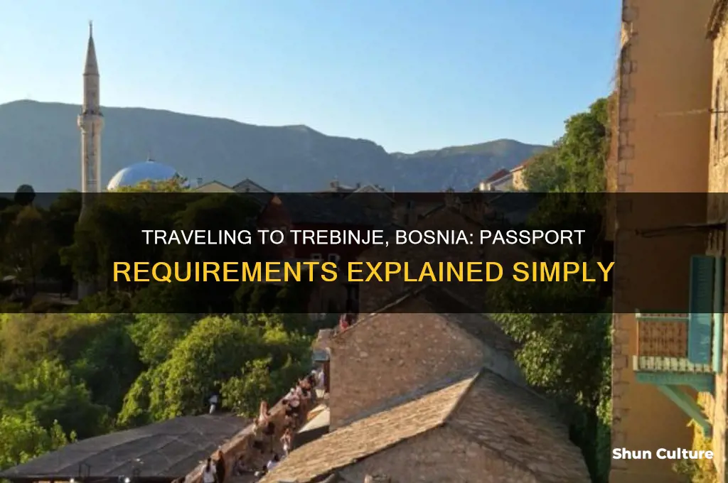 do I need a passport to go to trjbna bosnia