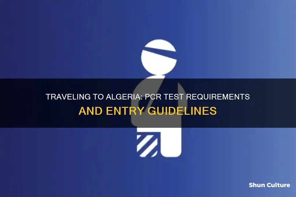 do I need a pcr test to enter algeria
