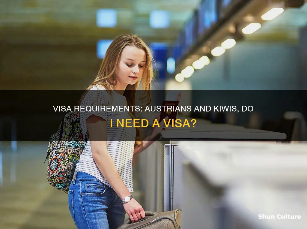 do I need a visa for austria from new zealand