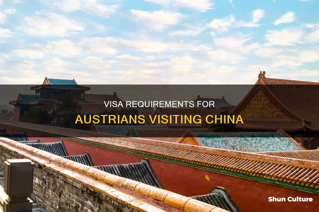 do I need a visa for china from austria