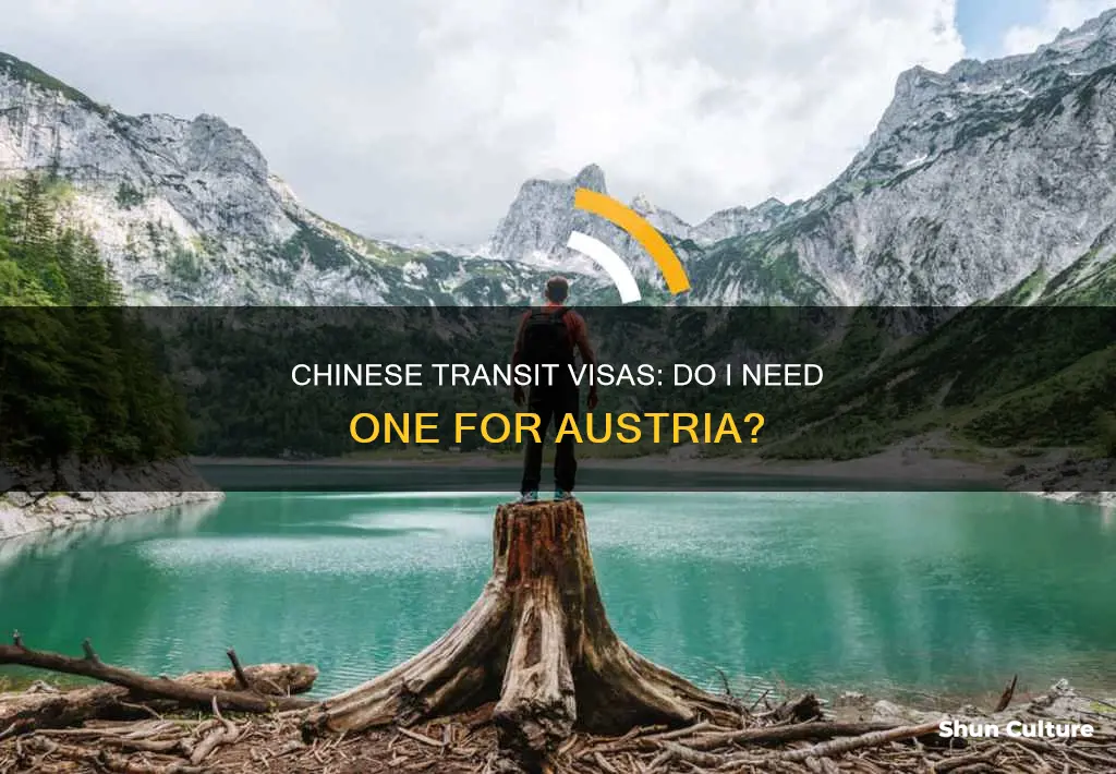 do I need a visa to transit through austria chinese