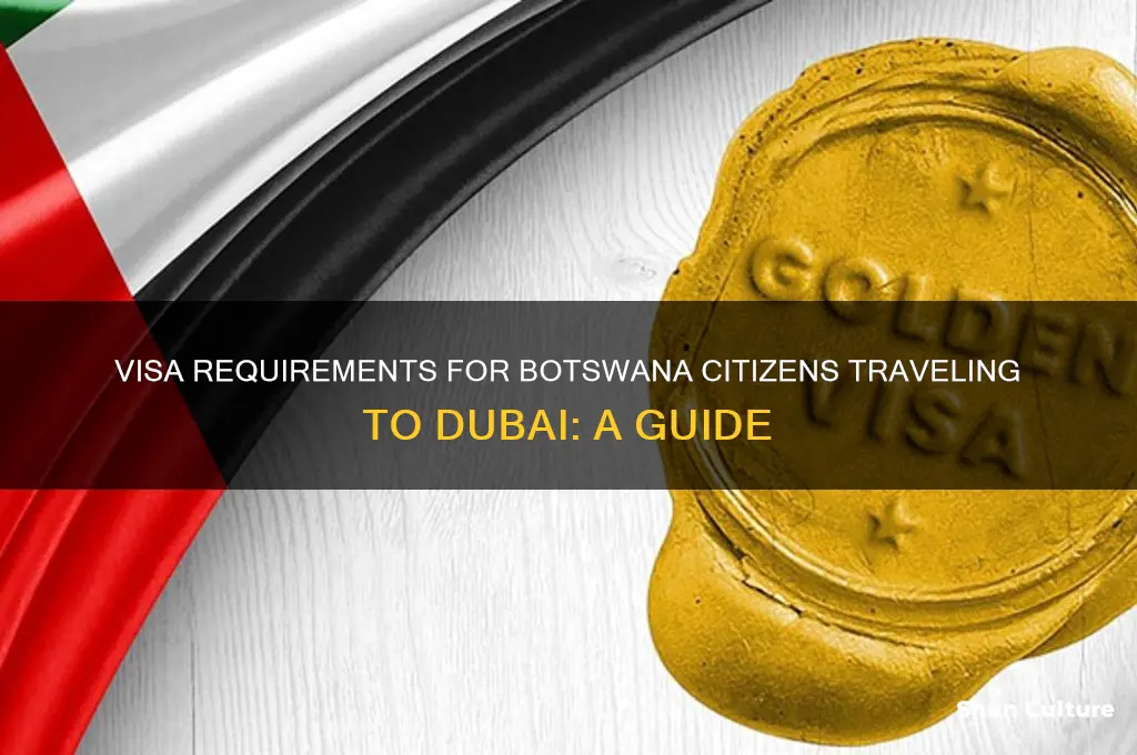 do I need a visa to visit dubai from botswana