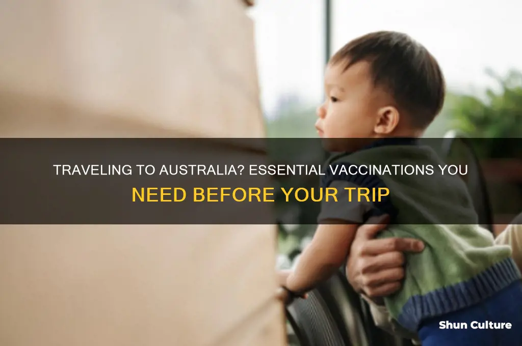 do I need shots before I go to australia