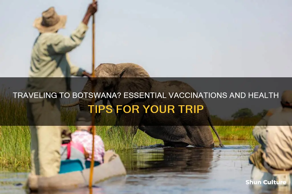 do I need shots fro botswana