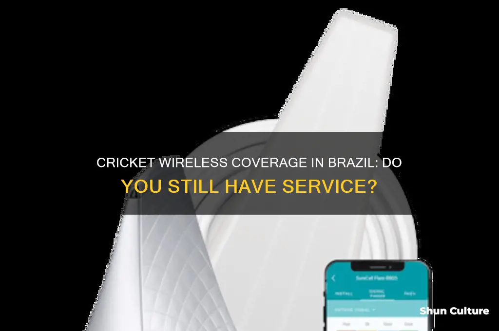 do I still have service in brazil cricket wireless