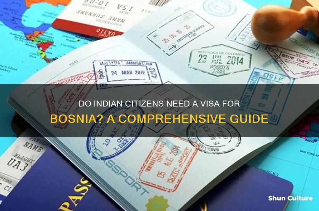 do indian citizens need visa for bosnia