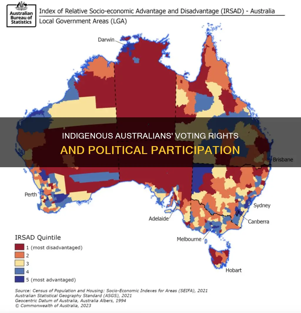 do indigenous people vote in australia