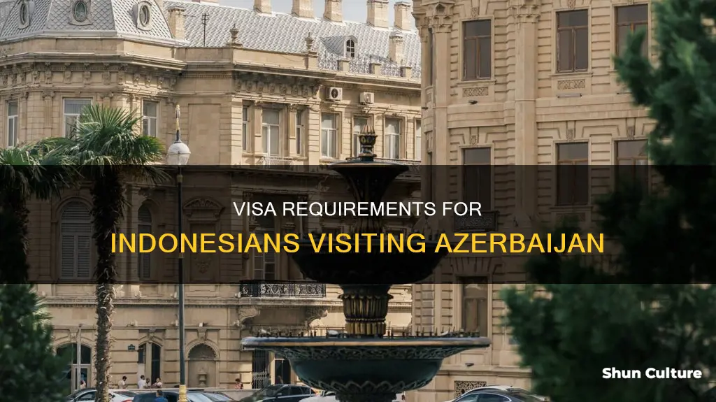 do indonesian need visa to azerbaijan