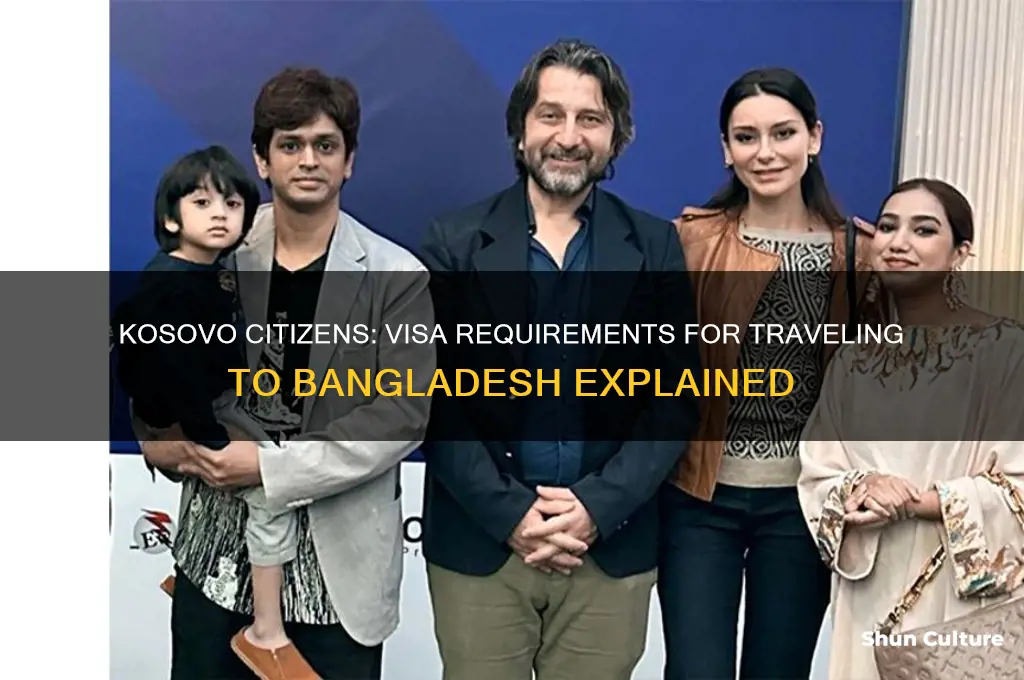 do kosovars need visa for bangladesh