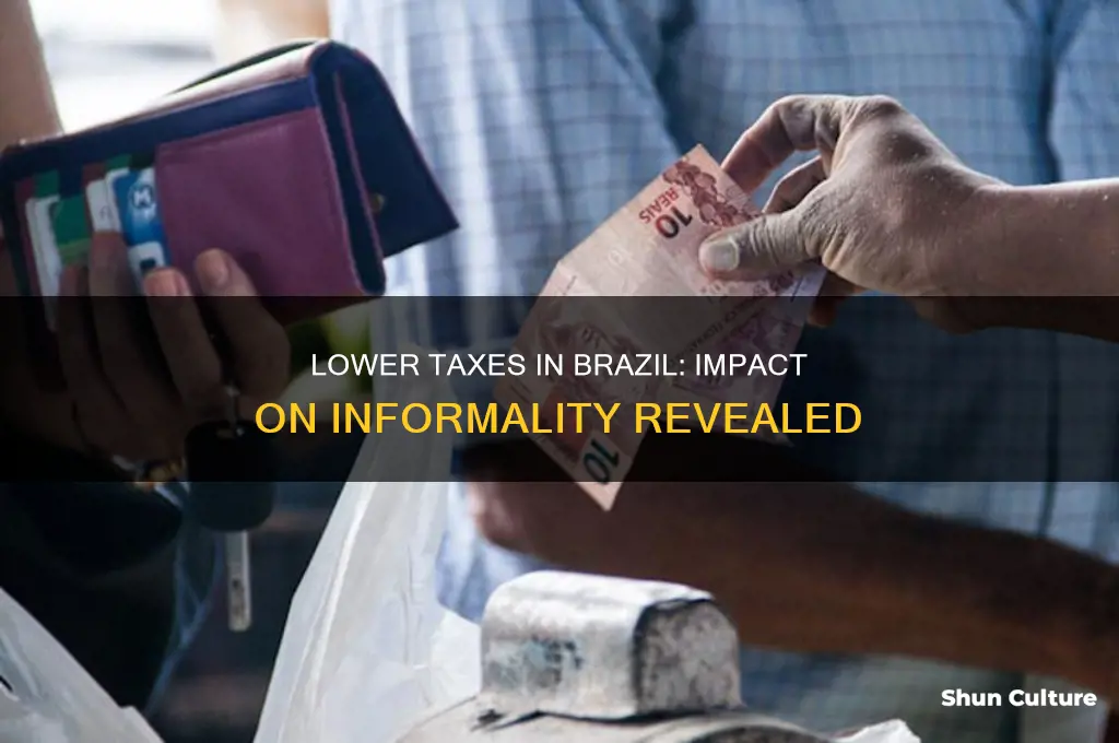 do lower taxes reduce informality evidence from brazil