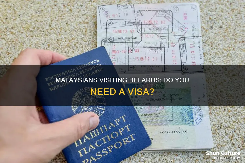 do malaysian need visa to belarus