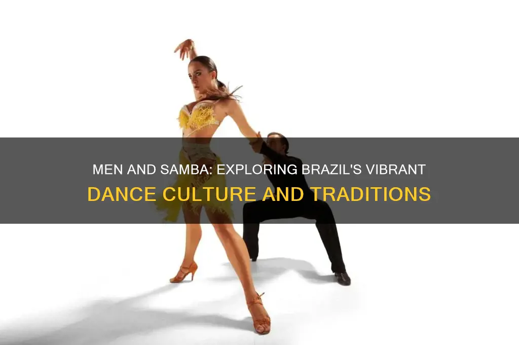 do man dance samba in brazil